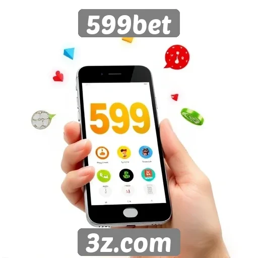 Plataforma 599bet conta com suporte a dispositivos móveis