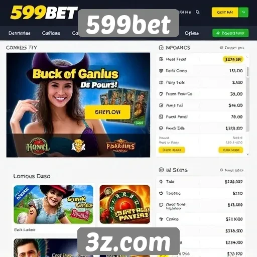 Análise das ofertas de jogos no site 599bet